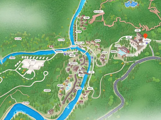 额尔古纳结合景区手绘地图智慧导览和720全景技术，可以让景区更加“动”起来，为游客提供更加身临其境的导览体验。